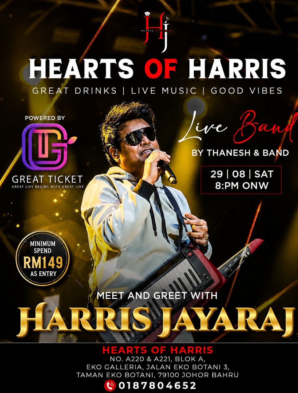 MEET AND GREET WITH HARRIS JAYARAJ ( DAY 1 )